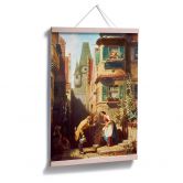 Poster Spitzweg - Der ewige Hochzeiter 