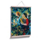 Poster Macke - Zwei Mädchen 