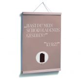 Poster Hast du mein Schokoladeneis gesehen? 