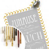 Poster Zuhause ist, wo man den Bauch nicht einziehen muss 