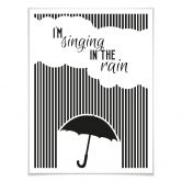 Poster - I'm singing in the rain 