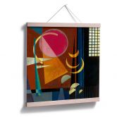 Poster Kandinsky - Scharf und ruhig 