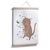 Poster Loske - Kleine Katze 