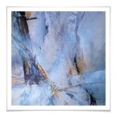 Poster Schmucker - Wegfliegen - Quadratisch 