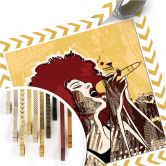 Poster Black Singer 