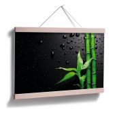 Poster Bamboo over Black 