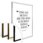 Poster Time and Silence 