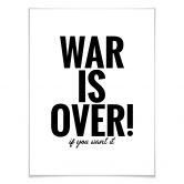 Poster - War is over 