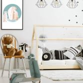 Poster Goed Blauw - Familie Ijsbeer 