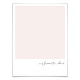 Poster My favourite colour - rosè 
