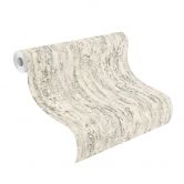 Rasch papier peint intissé, papier peint à motifs Composition gris blanc 