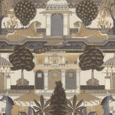 Rasch Vliestapete, Mustertapete Indian Style hellbeige 