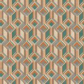 Rasch Vliestapete, Mustertapete Indian Style braunorange 