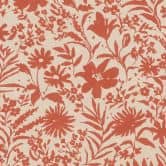 Blumentapete, Vliestapete Paraiso rot 