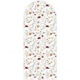 Wandtattoo Rundbogen Wandpaneel Bunte Wildblumen - UN Design - schmal 
