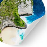 Wandtattoo Felsenküste von Nusa Penida - Hugonnard - Rund 
