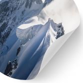 Wandtattoo Gipfel des Mont Blanc - Nienartowicz - Rund 