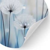 Wandtattoo Tauperlen auf Pusteblumen - Treechild - Rund 