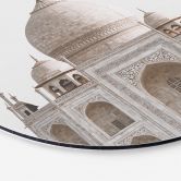 Alu-Dibond Annie - Taj Mahal - Rund 