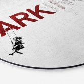 Alu-Dibond Banksy - Parking - Rund 