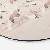 Tableaux Grues sur le lac - Bloomery Decor - Alu-Dibond Rond 