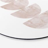 Wandbild Geometrisches Gleichgewicht - Abstrakte Komposition - Costa - Alu-Dibond Rund 