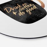 Wandcirkel Fredriksson - Drink Coffee and do Good 
