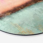 Tableau sur alu-Dibond rond Fredriksson - Couleurs d'été 