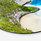 Wandbild Felsenküste von Nusa Penida - Hugonnard - Alu-Dibond Rund 