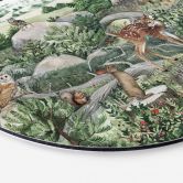 Wandbild Kikki Belle - Waldspaziergang - Alu-Dibond Rund 