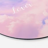 Wandbild Lover - inspiriert von Taylor Swift - Alu-Dibond - Rund 
