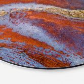 Alu-Dibond McConaghy - Geheimnisvolle Landschaft - Rund 
