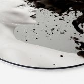 Alu-Dibond Milk & Coffee - Rund 