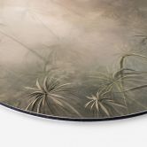 Wandbild Mystischer Regenwald im Nebel - Ms Tiff - Alu-Dibond Rund 