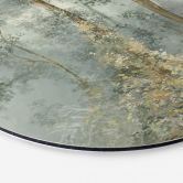 Wandbild Verwunschener Wald - Ms Tiff - Alu-Dibond - Rund 