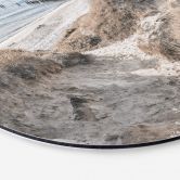 Wandbild Naturerlebnis in malerischen Ostseedünen - Alu-Dibond Rund 