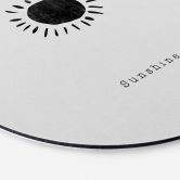 Alu-Dibond Orara Studio - Sunshine - Rund 