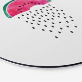 Alu-Dibond Orara Studio - Wassermelonen Regen - Rund 