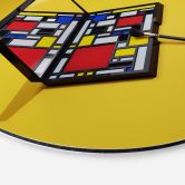 Dibond vægdekoration Make-up palet i stil med Piet Mondrian - Pozdniakov 
