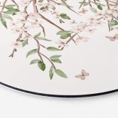 Wandbild Sir Edward - Blütenzauber im Frühling - Alu-Dibond Rund 