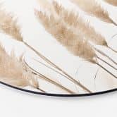 Alu-Dibond Sisi & Seb - Pampas - Rund 