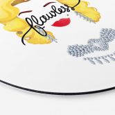 Alu-Dibond Tohmé - Flawless Marilyn - Rund 