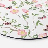 Wandbild Rosa Christrosen im Frühling - UN Designs - Alu-Dibond - Rund 