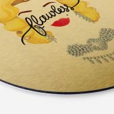 Hexagon - Alu-Dibond mit Goldeffekt Tohmé - Flawless Marilyn 