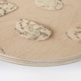 Holzbild 1X Studio - Am Strand - Rund 
