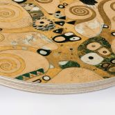 Billede af træ Klimt - Livets træ - Rundt 