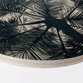 Holzbild Kubistika - California Dreaming - Rund 