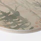 Wall Circle Wood Kvilis - Trees in the Forest 