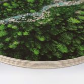 Holzbild Murko - Mutter Natur - Rund 