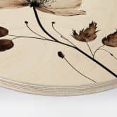 Wandcirkel Hout Treechild - Droogbloemen 